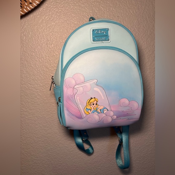 Loungefly Disney Alice in Wonderland Alice in Bottle Mini Backpack - Picture 1 of 13